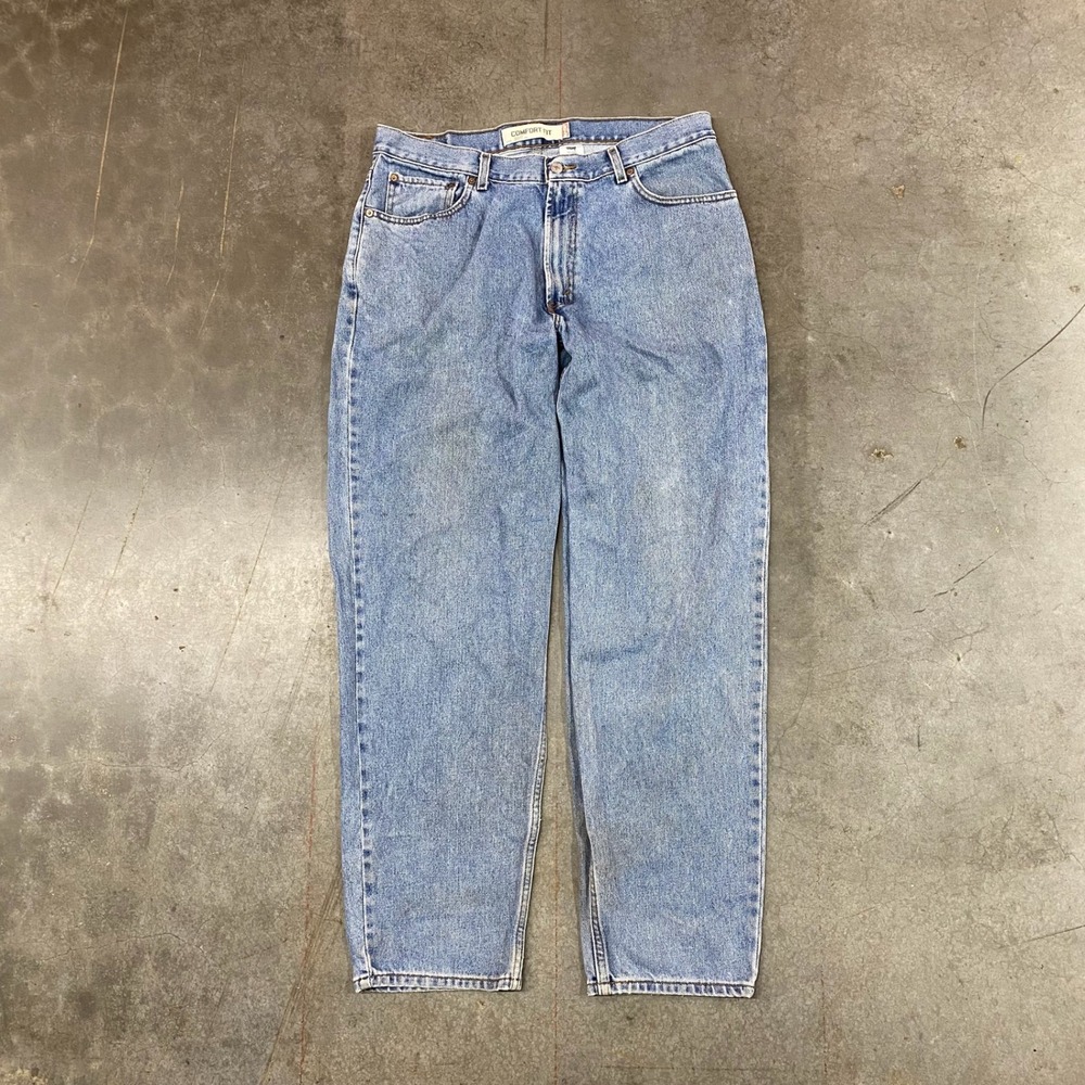 Levi's 560 Comfort Fit Jeans Mens Blue Denim Relaxed Fit 36x34